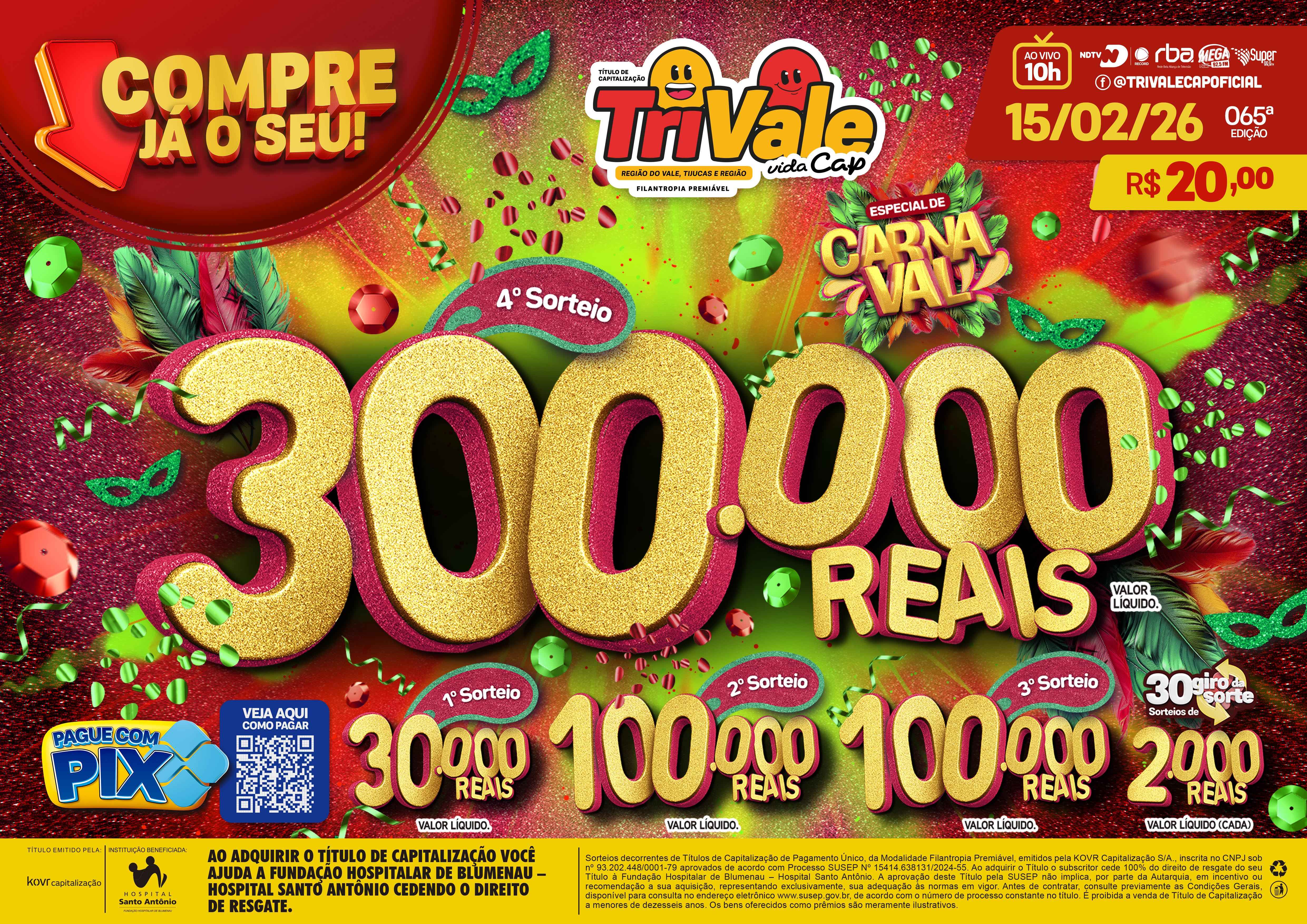 Premiação 15/02/2026