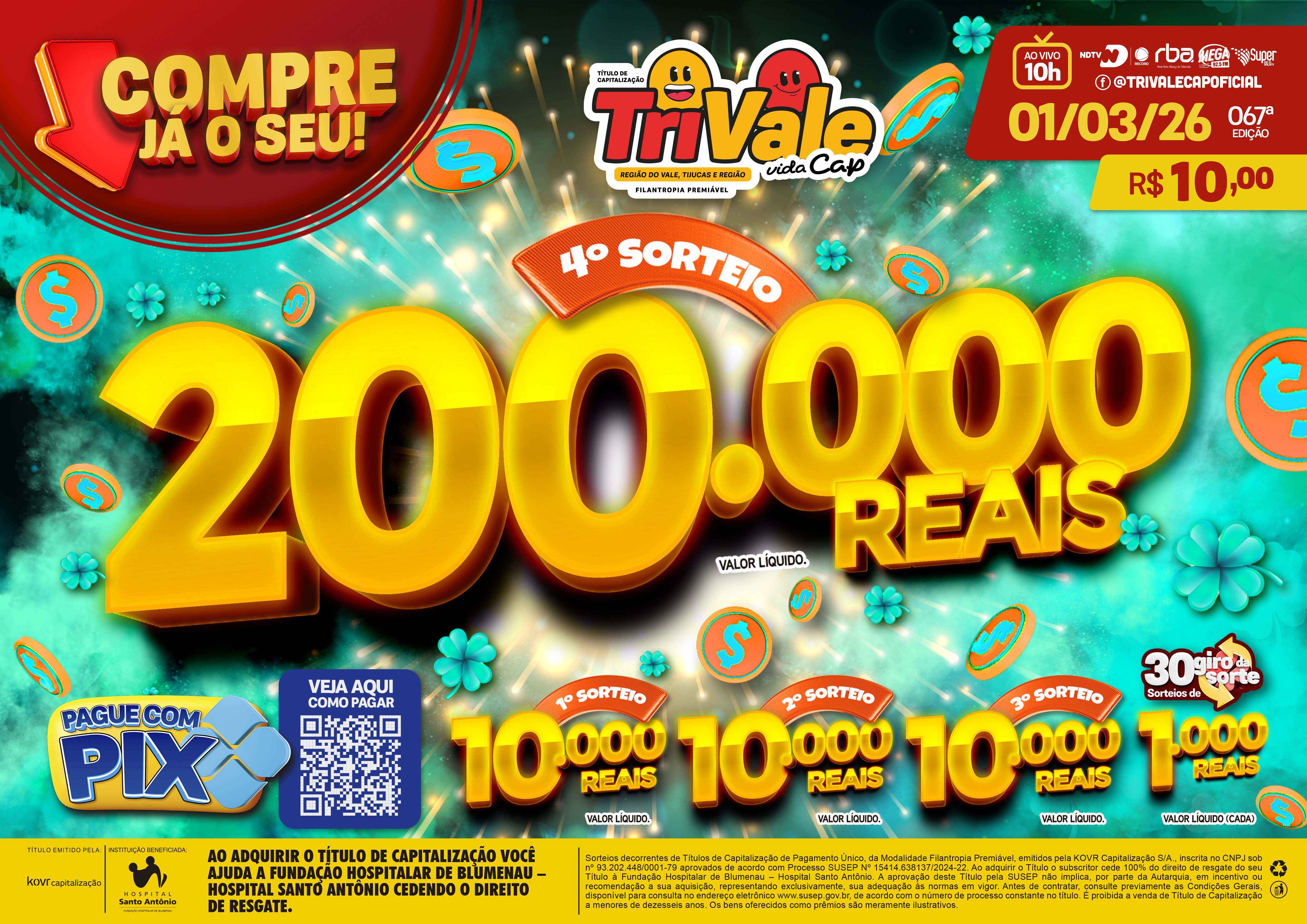 Premiação 01/03/2026