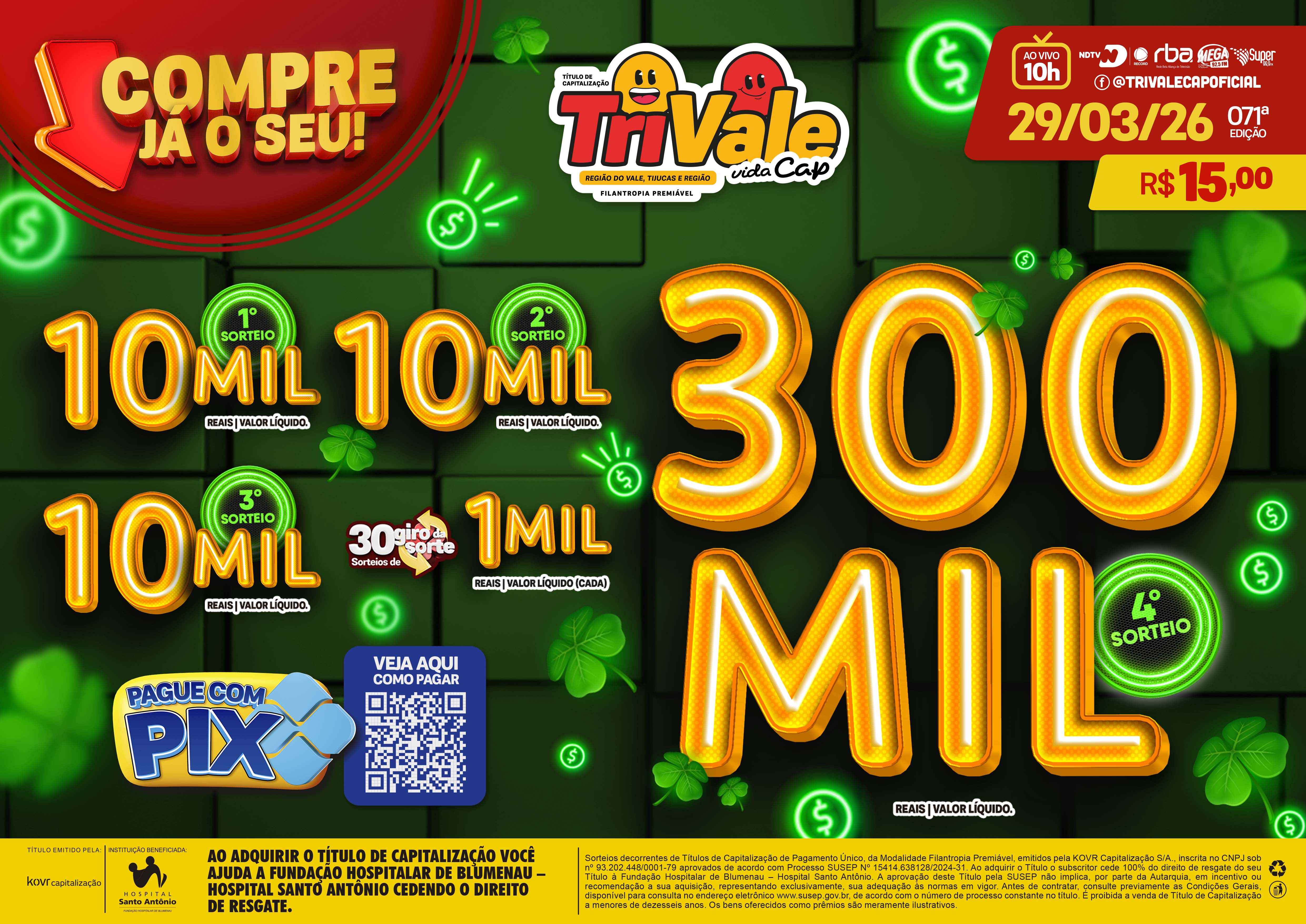 Premiação 29/03/2026