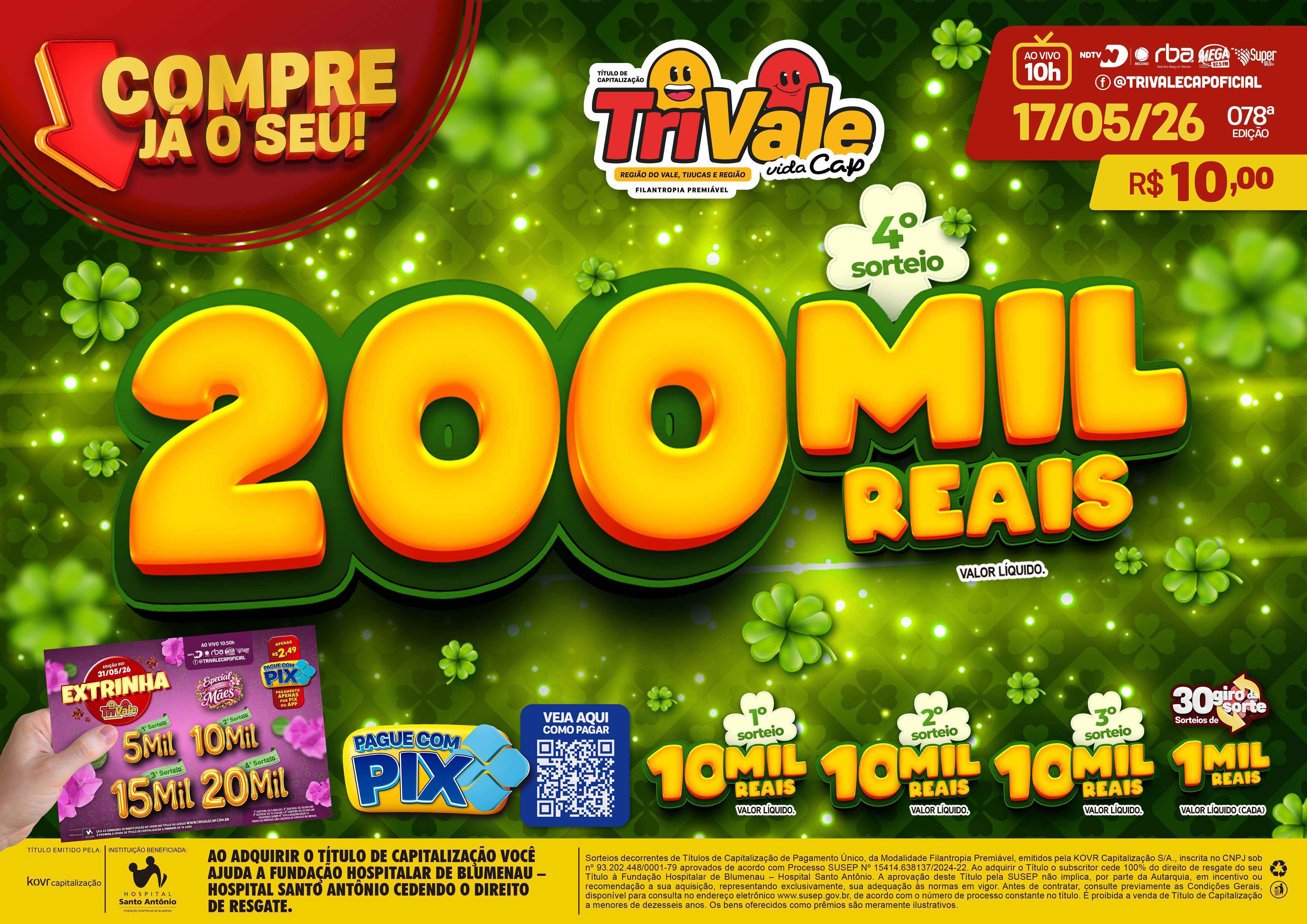 Premiação 17/05/2026