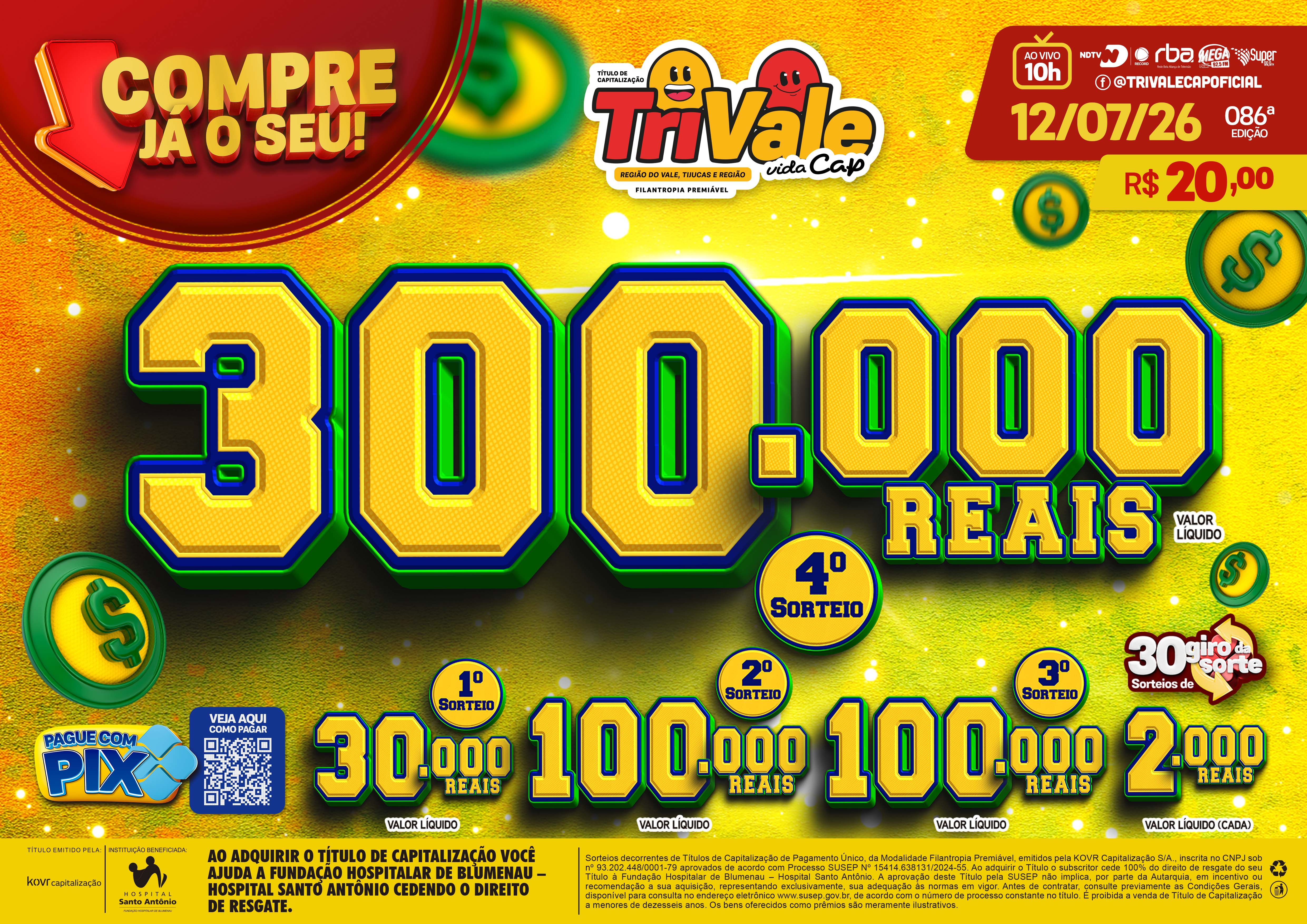 Premiação 12/07/2026