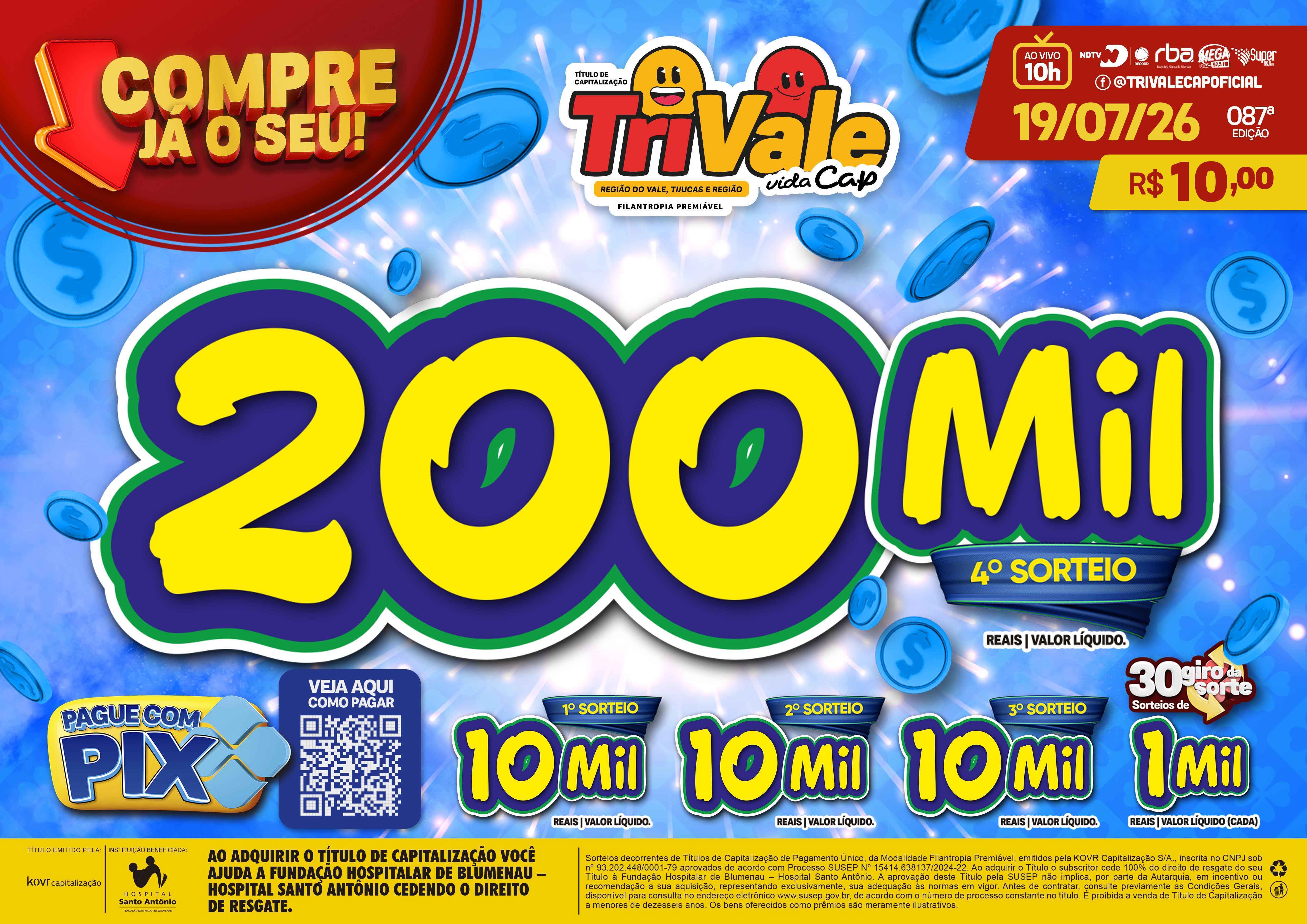 Premiação 19/07/2026