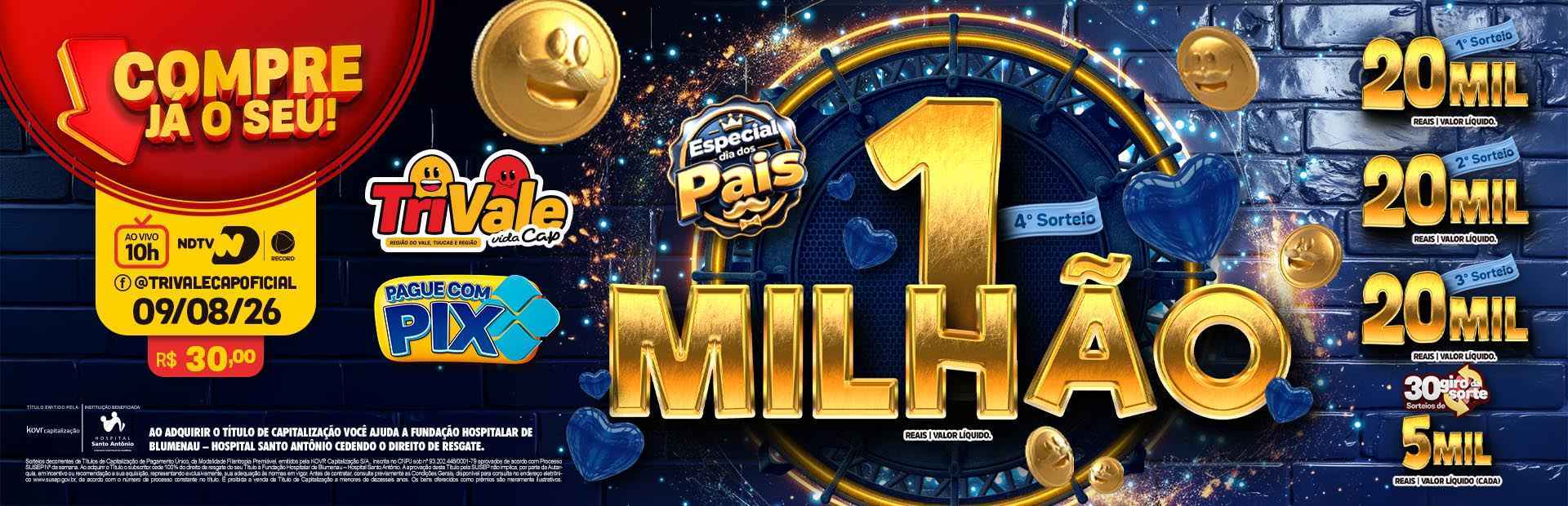 Premiação 09/08/2026