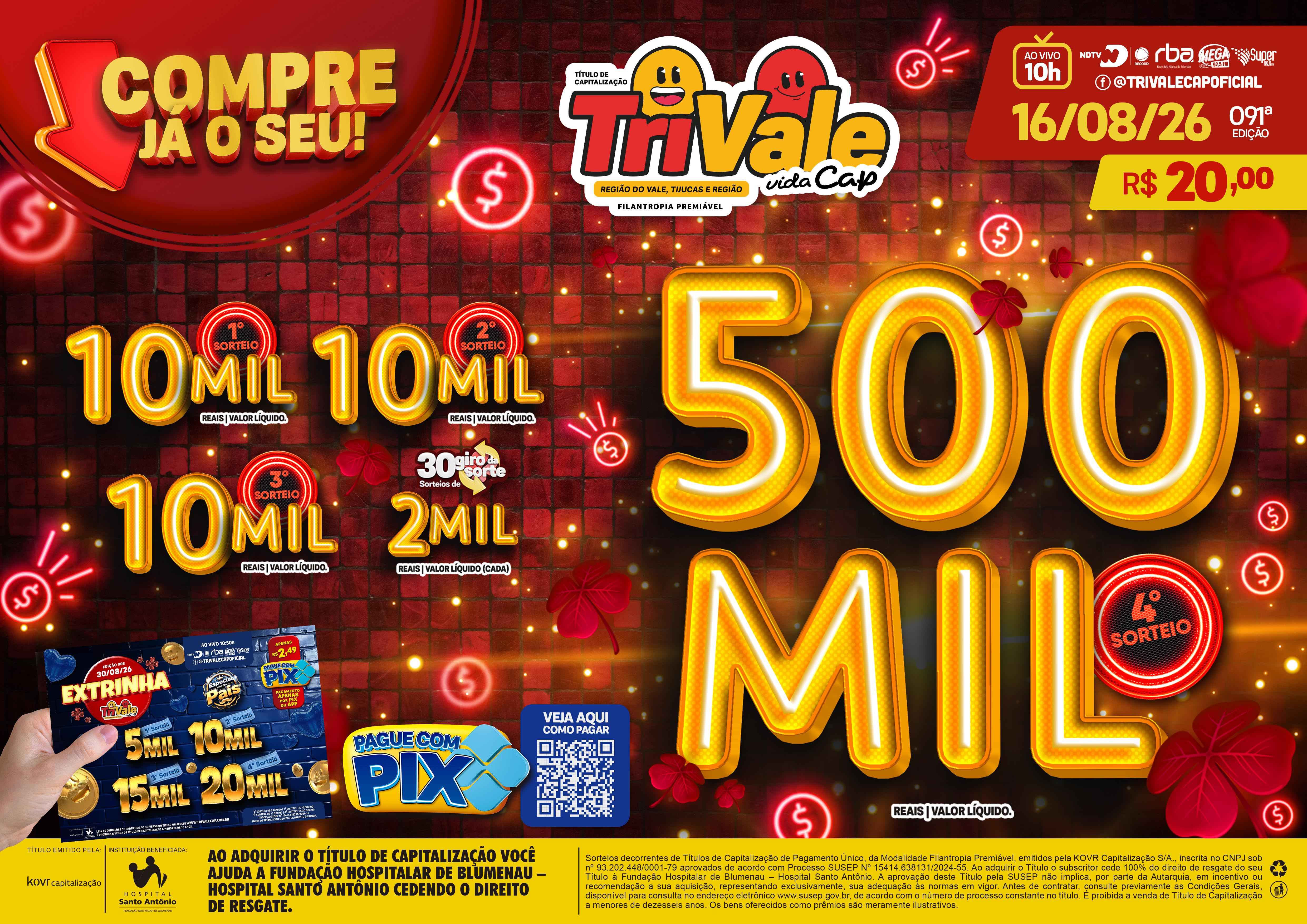 Premiação 16/08/2026