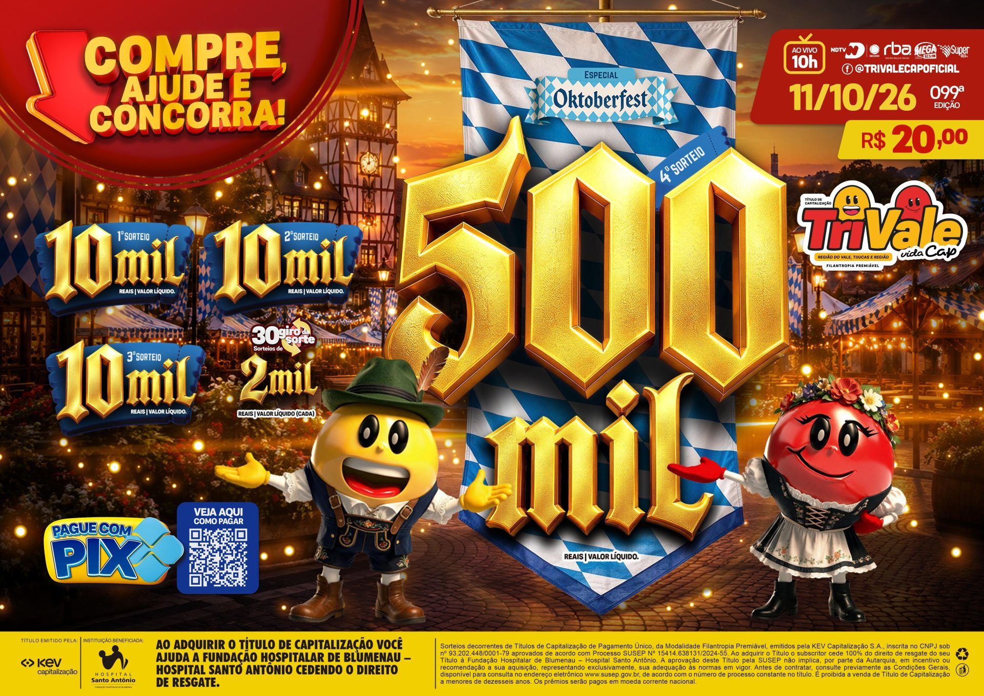 Premiação 11/10/2026